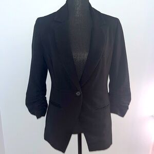 Black blazer with 3/4 sleeves - S/P